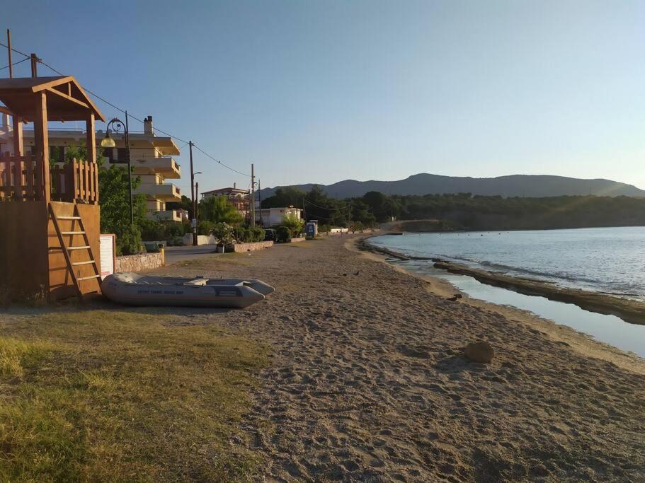 Modern Studio Next To The Sea! Pórto Ráfti 외부 사진