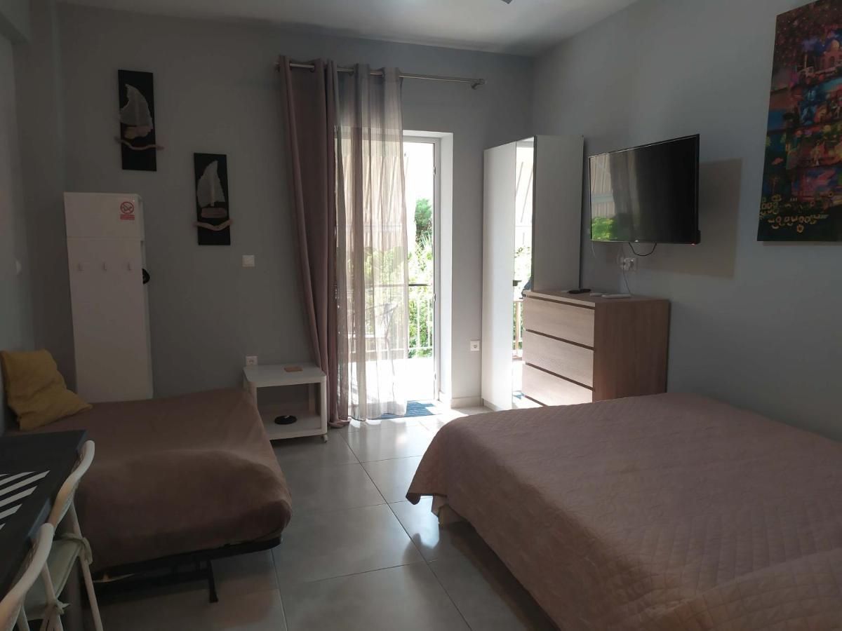 Modern Studio Next To The Sea! Pórto Ráfti 외부 사진